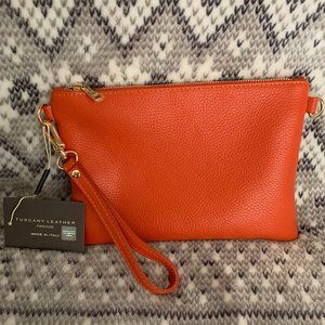 Tuscany Leather TL Soft Clutch Bag - Made in Italy